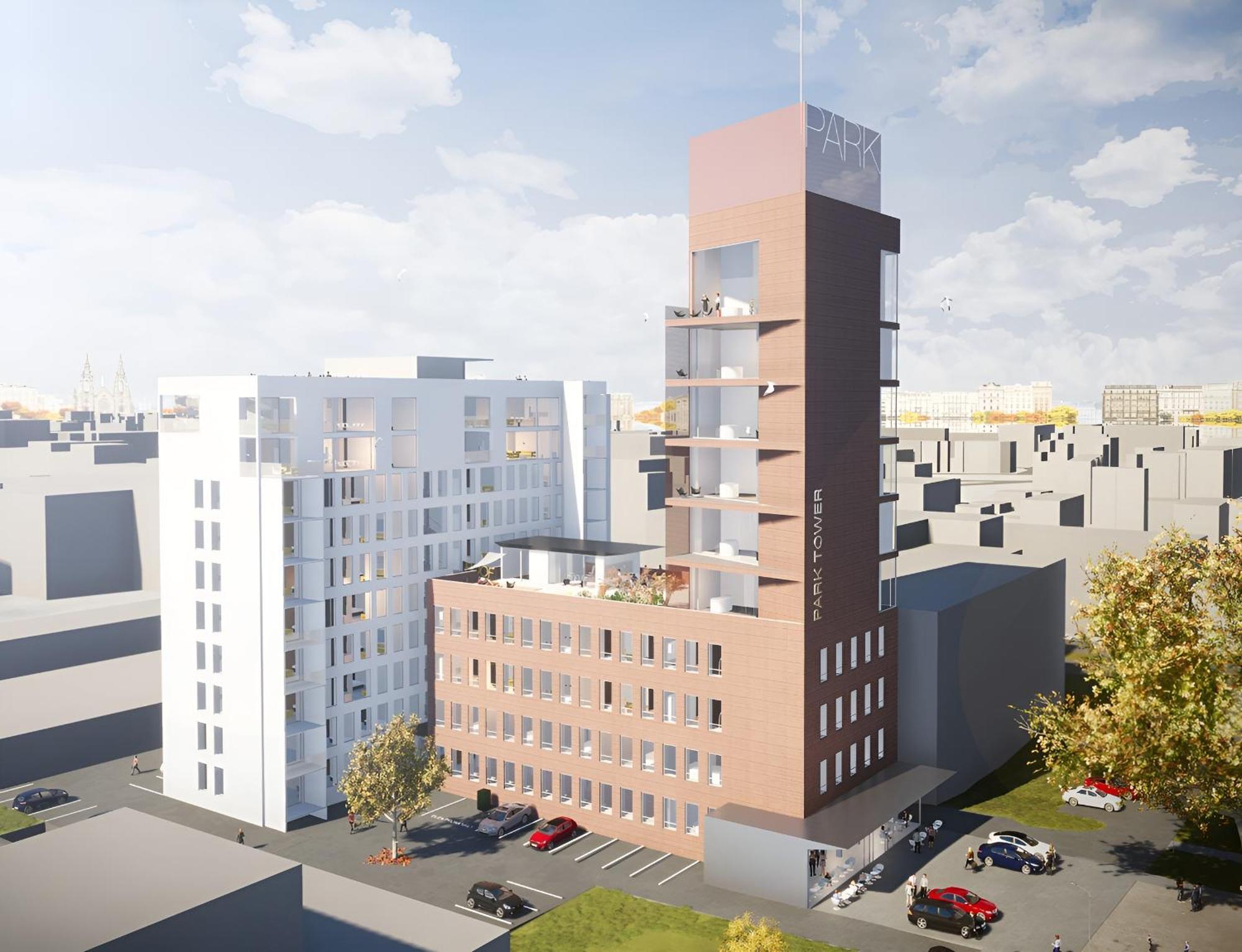 Park Tower Apartment V Centru Zlina Exterior photo
